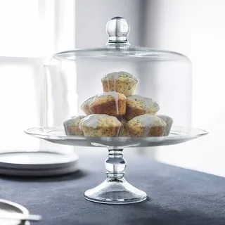 Libbey Cake Stand with Dome image 2