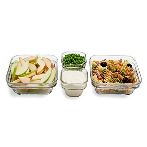 Libbey Glass Storage Container Set