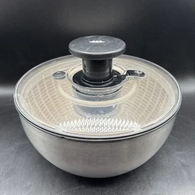 OXO Stainless Steel Salad Spinner image 3